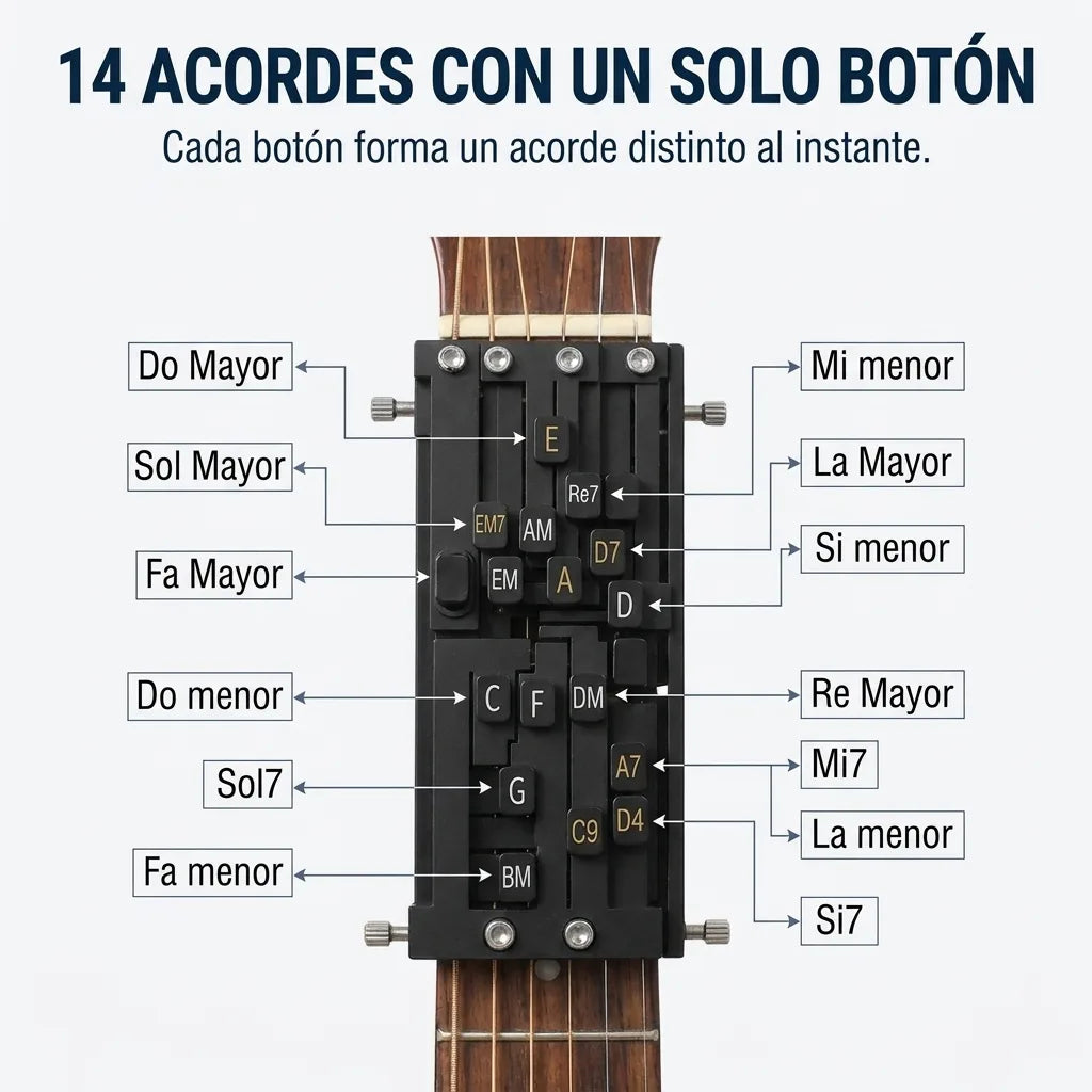 Asistente de Acordes para Guitarra
